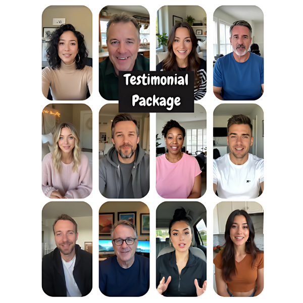 AI Testimonial Video Packages